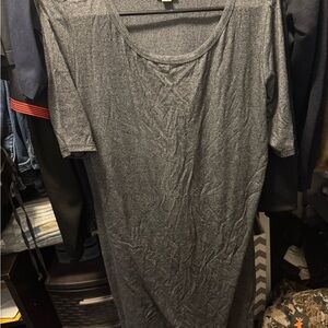 LuLaRoe Gray Dress